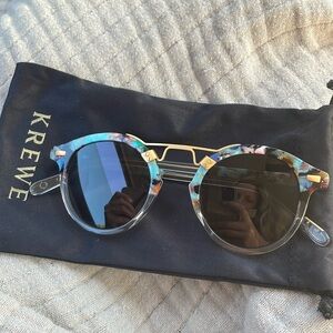 Beautiful Krewe sunglasses in perfect condition. Brand new sunglass lenses.